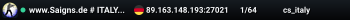 www.Saigns.de # ITALY ONLY # Ranking, LowPing