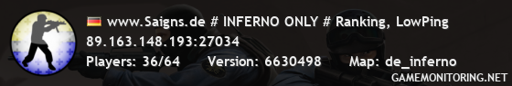 www.Saigns.de # INFERNO ONLY # Ranking, LowPing