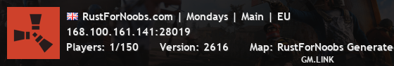 RustForNoobs.com | Mondays | Main | EU