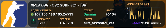 XPLAY.GG • CS2 SURF #21 • [BR]