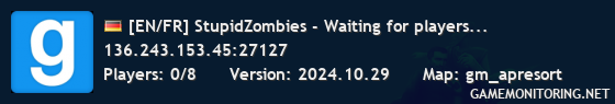 [EN/FR] StupidZombies - Waiting for players...