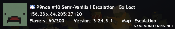 P9nda #10 Semi-Vanilla I Escalation I 5x Loot