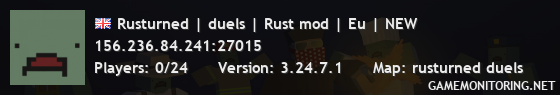 Rusturned | duels | Rust mod | Eu | NEW