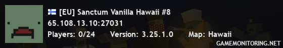 [EU] Sanctum Vanilla Hawaii #8