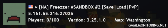  [NA] Freezzer #SANDBOX #2 [Save|Load|PvP]