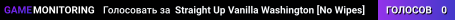 Straight Up Vanilla Washington [No Wipes]