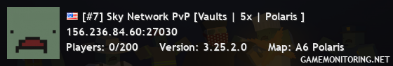 [#7] Sky Network PvP [Vaults | 5x | Polaris ]