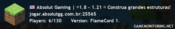 Absolut Gaming | ★1.8 - 1.21 ★ Skyblock na 1.21 recém lançado!
