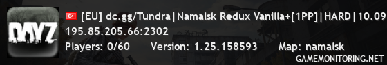 [EU] dc.gg/Tundra|Namalsk Redux Vanilla+[1PP]|HARD|10.09 WIPE|