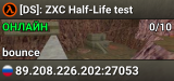 [DS]: ZXC Half-Life test