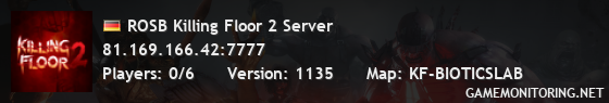 ROSB Killing Floor 2 Server