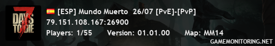 [ESP] Mundo Muerto  26/07 [PvE]-[PvP]