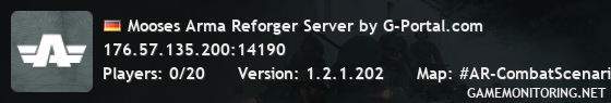 Mooses Arma Reforger Server by G-Portal.com