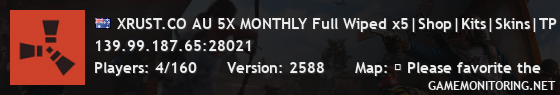 XRUST.CO AU 5X MONTHLY Full Wiped x5|Shop|Kits|Skins|TP|Home|Lo XRUST.CO AU 5X MONTHLY Full Wiped x5|Shop|Kits|Skins|TP|Home|Lo