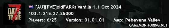 [AU][PVE]oldFARKs Vanilla 1.1 Oct 2024