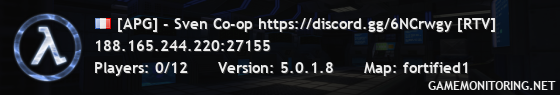 [APG] - Sven Co-op https://discord.gg/6NCrwgy [RTV]
