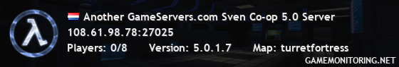 Another GameServers.com Sven Co-op 5.0 Server