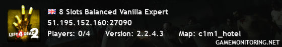 8 Slots Balanced Vanilla Expert