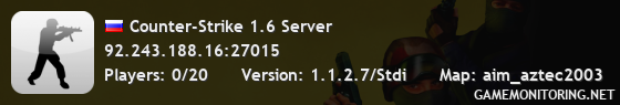 Counter-Strike 1.6 Server #1