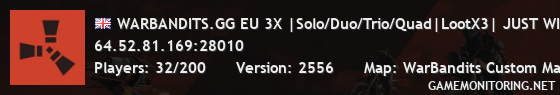 WARBANDITS.GG EU 3X |Solo/Duo/Trio/Quad|LootX3| JUST WIPED 05/0