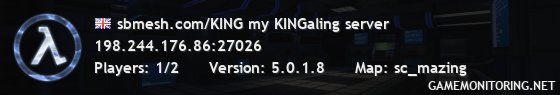 sbmesh.com/KING my KINGaling server