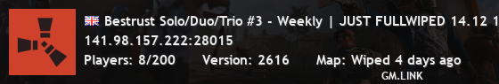 Bestrust Solo/Duo/Trio #3 - Weekly | JUST FULLWIPED 14.12 12/14