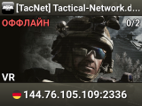 [TacNet] Tactical-Network.de - ACE/ACRE