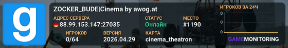 ZOCKER_BUDE|Cinema by awog.at