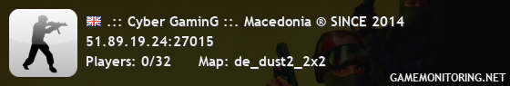 .:: Cyber GaminG ::. Macedonia ® SINCE 2014