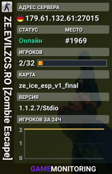 ZE.EVILZCS.RO [Zombie Escape]