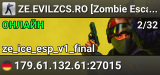 ZE.EVILZCS.RO [Zombie Escape]