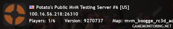 Potato's Public MvM Testing Server #6 [US]