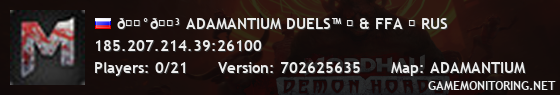 🅰🅳 ADAMANTIUM DUELS™ ▒ & FFA ▒ RUS