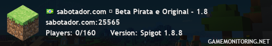 sabotador.com ┃ Beta Pirata e Original - 1.8