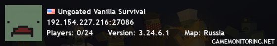 Ungoated Vanilla Survival