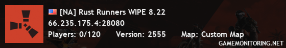 [NA] Rust Runners WIPE 8.22