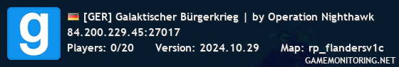 [GER] Galaktischer Bürgerkrieg | by Operation Nighthawk