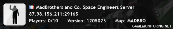 MadBrothers and Co. Space Engineers Server