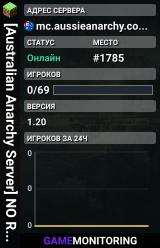 [Australian Anarchy Server] NO RULES! watch this space!