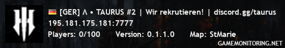 [GER] Λ • TAURUS #2 | Wir rekrutieren! | discord.gg/taurus