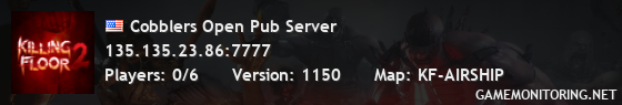 Cobblers Open Pub Server