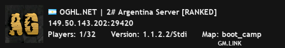 OGHL.NET | 2# Argentina Server [RANKED]