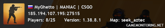 MyGhetto | MANIAC | CSGO