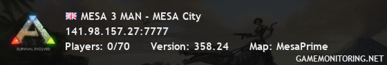 MESA 3 MAN - MESA City