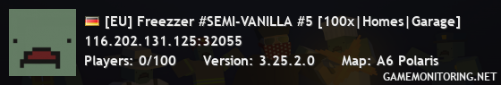 [EU] Freezzer #SEMI-VANILLA #5 [100x|Homes|Garage]