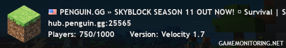 PENGUIN.GG » SKYBLOCK SEASON 10 OUT NOW! ❅ Survival | Skyblock ❅