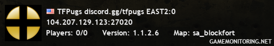 TFPugs discord.gg/tfpugs EAST2:0
