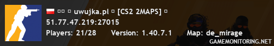██ ★ uwujka.pl ★ [CS2 2MAPS] ⚫