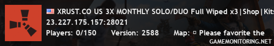 XRUST.CO US 3X MONTHLY SOLO/DUO Full Wiped x3|Shop|Kits|Skins|T XRUST.CO US 3X MONTHLY SOLO/DUO Full Wiped x3|Shop|Kits|Skins|T