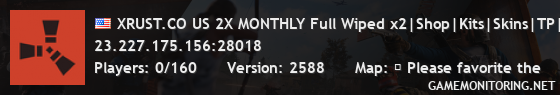 XRUST.CO US 2X MONTHLY Full Wiped x2|Shop|Kits|Skins|TP|Home|Lo XRUST.CO US 2X MONTHLY Full Wiped x2|Shop|Kits|Skins|TP|Home|Lo
